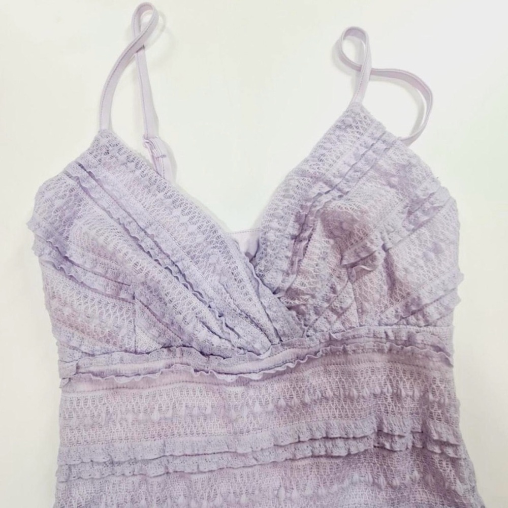Superdown Lilac Carissa Mini Dress in Lavender - Picture 6 of 7
